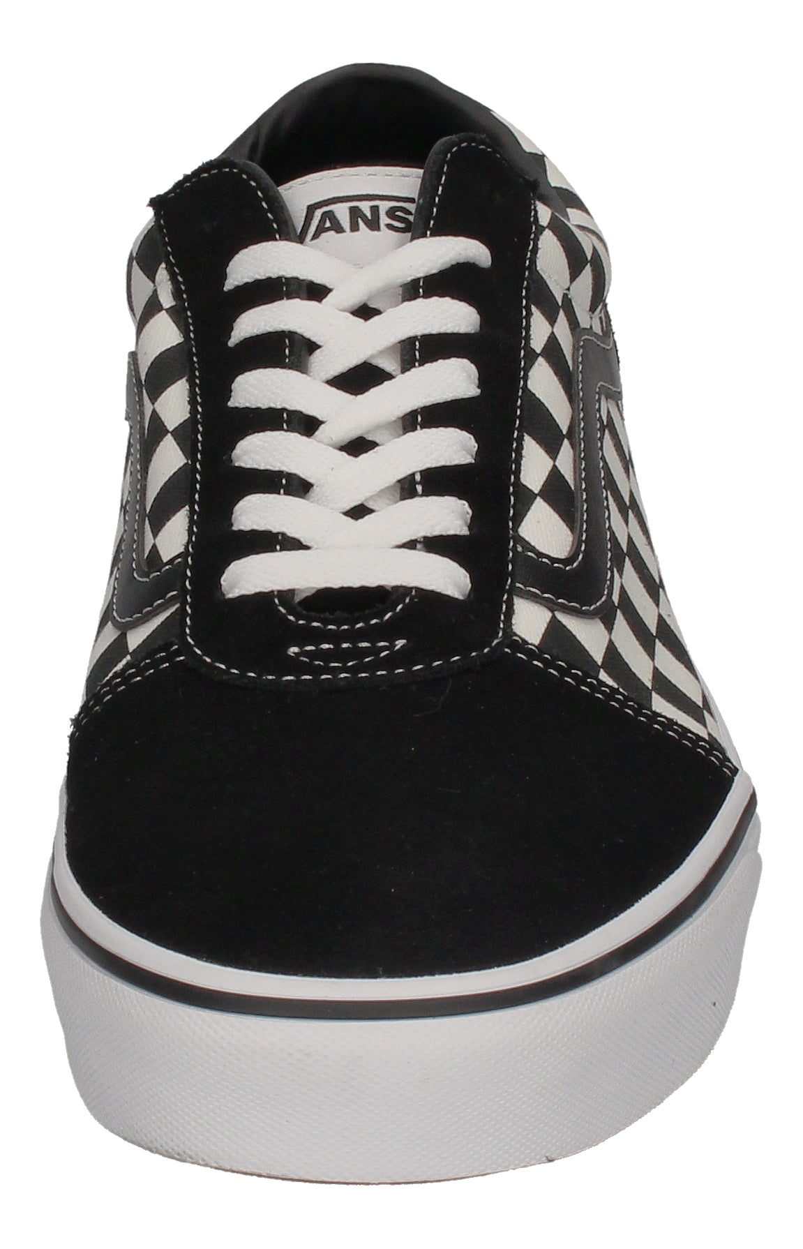 VANS in Übergrößen - WARD (Checkered) black white-2