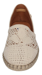 VERBENAS Damen Espadrilles CARMEN CROCHET LINO - crudo-2