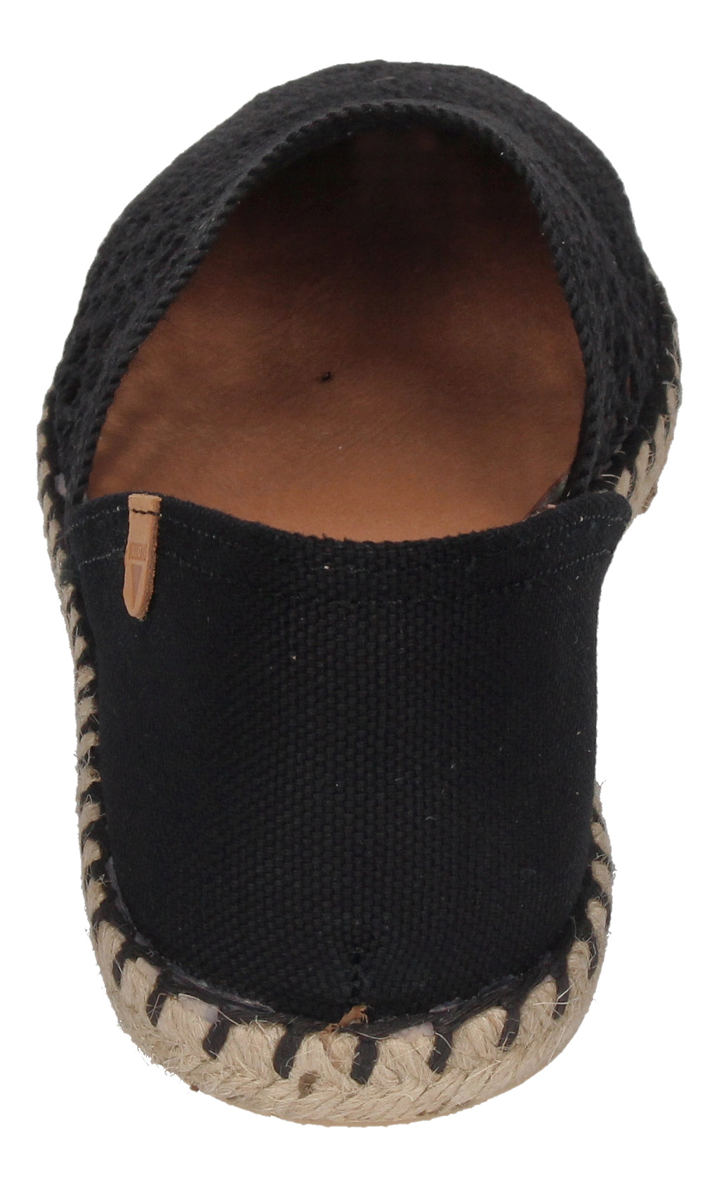 VERBENAS Damen Espadrilles CARMEN CROCHET LINO - negro-4