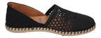 VERBENAS Damen Espadrilles CARMEN CROCHET LINO - negro-3