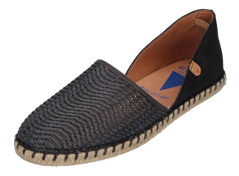 VERBENAS Damen - Espadrilles CARMEN LATO serraje negro-0