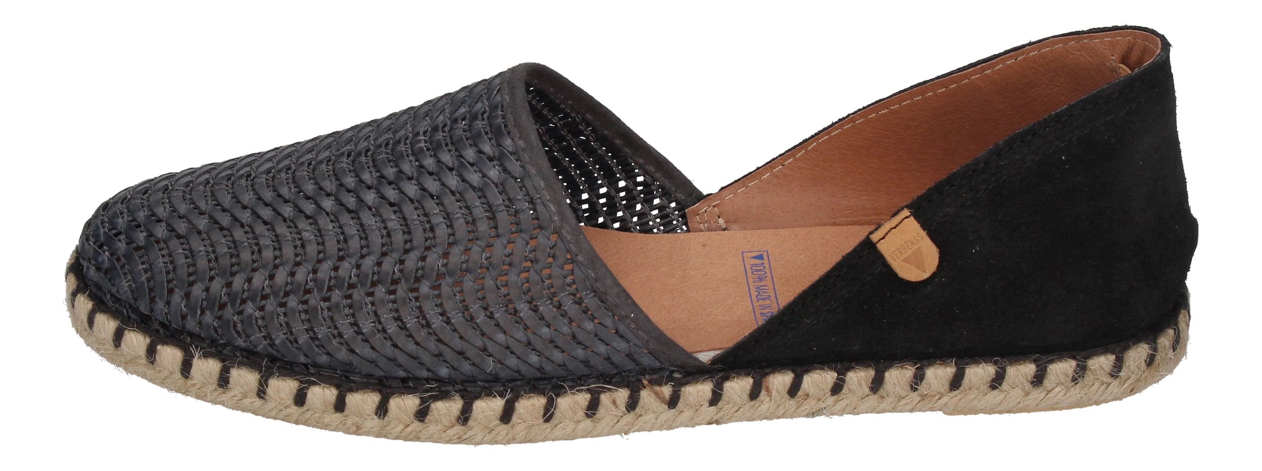 VERBENAS Damen - Espadrilles CARMEN LATO serraje negro-1