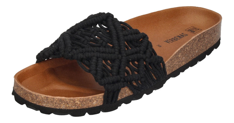 VERBENAS Damen Pantoletten - RAGA 330048V-0563 - negro-0