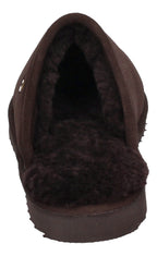 WARMBAT Herrenschuhe Hausschuhe CLASSIC SUEDE - choco-4