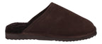 WARMBAT Herrenschuhe Hausschuhe CLASSIC SUEDE - choco-3