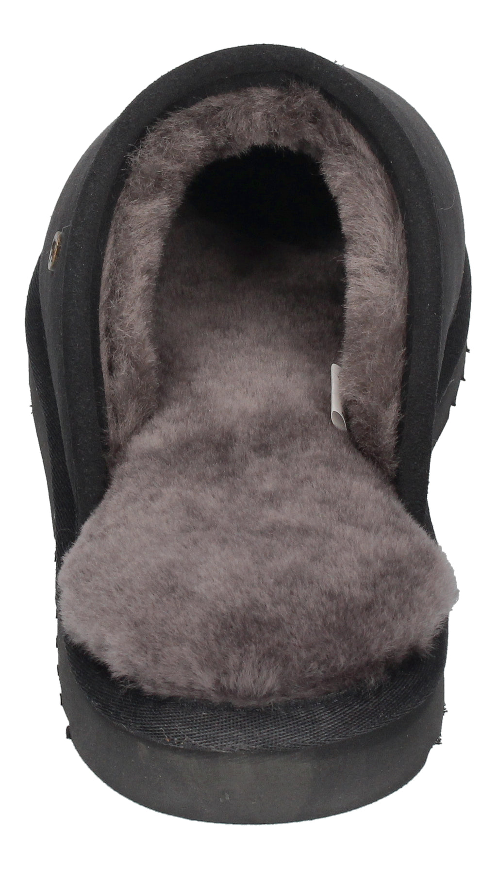 WARMBAT Lammfell Hausschuhe CLASSIC SUEDE charcoal