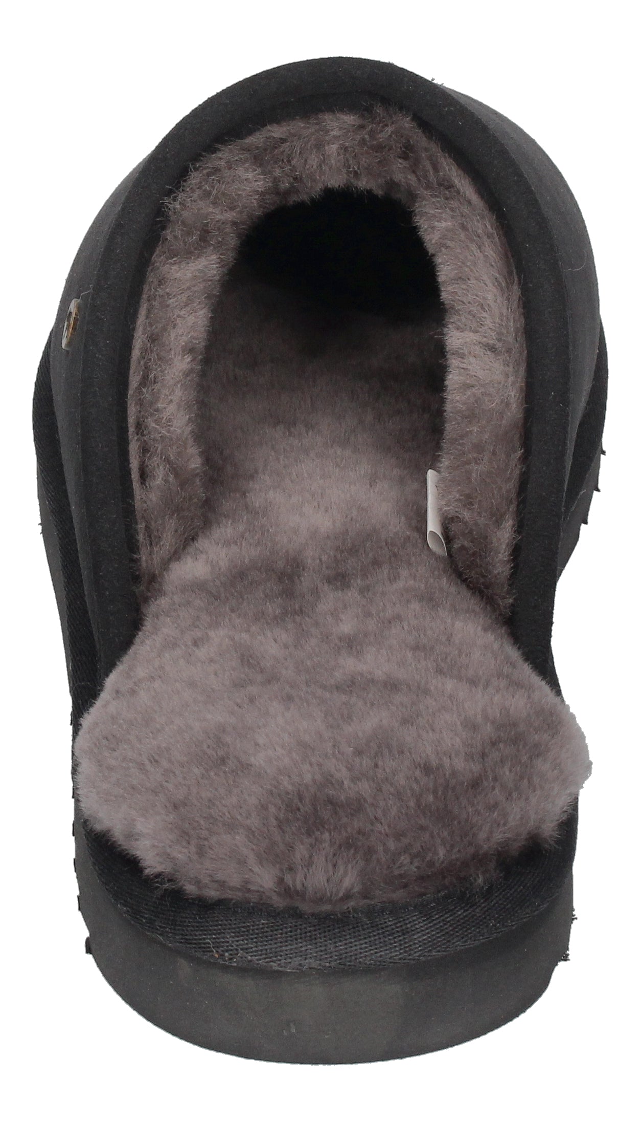 WARMBAT Lammfell Hausschuhe CLASSIC SUEDE charcoal