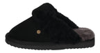 WARMBAT Damenschuhe Hausschuhe FLURRY SUEDE - black-1