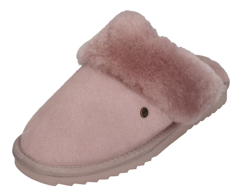 WARMBAT Damenschuhe Hausschuhe FLURRY SUEDE - mauve-0