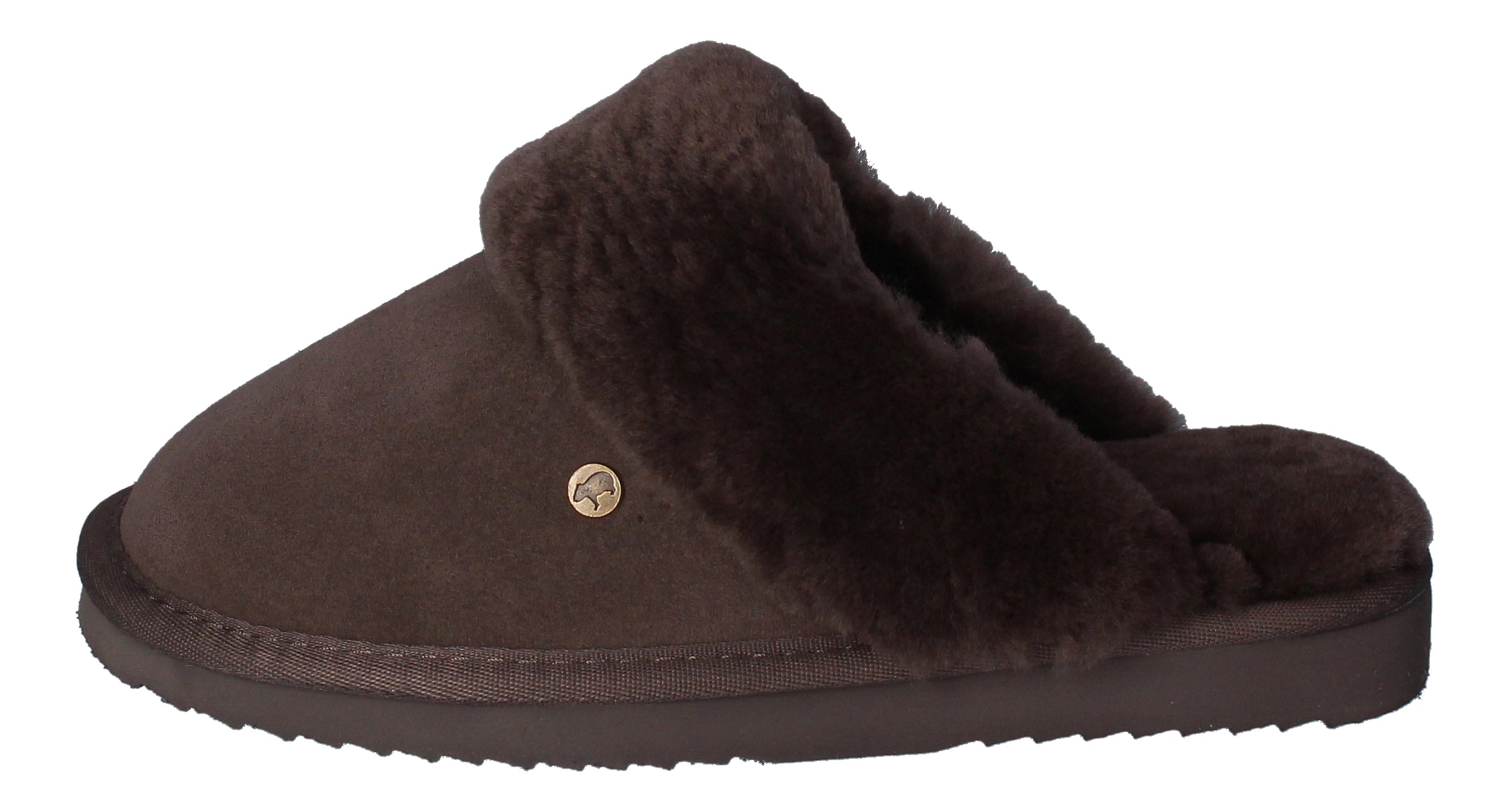 WARMBAT Damenschuhe Hausschuhe FLURRY SUEDE - pebble-1