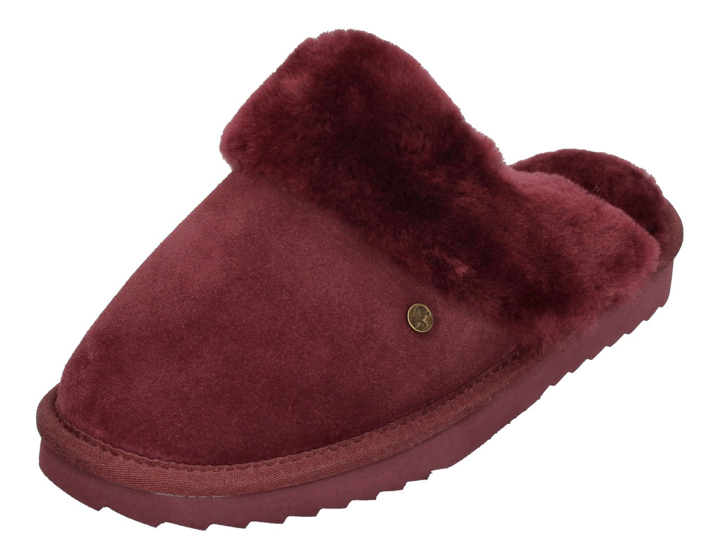 WARMBAT Damen Hausschuhe FLURRY SUEDE II port