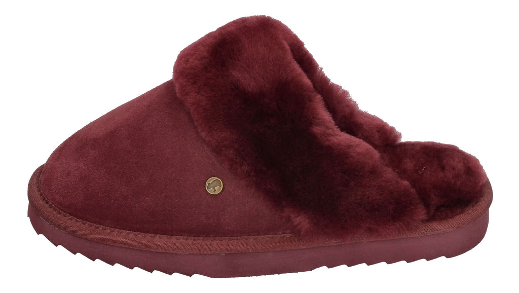WARMBAT Damen Hausschuhe FLURRY SUEDE II port