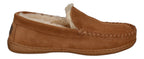 WARMBAT Herrenschuhe Hausschuhe GRIZZLY SUEDE - cognac-3