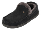 WARMBAT Herrenschuhe Hausschuhe GRIZZLY SUEDE - charcoal