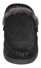WARMBAT Herrenschuhe Hausschuhe GRIZZLY SUEDE - charcoal