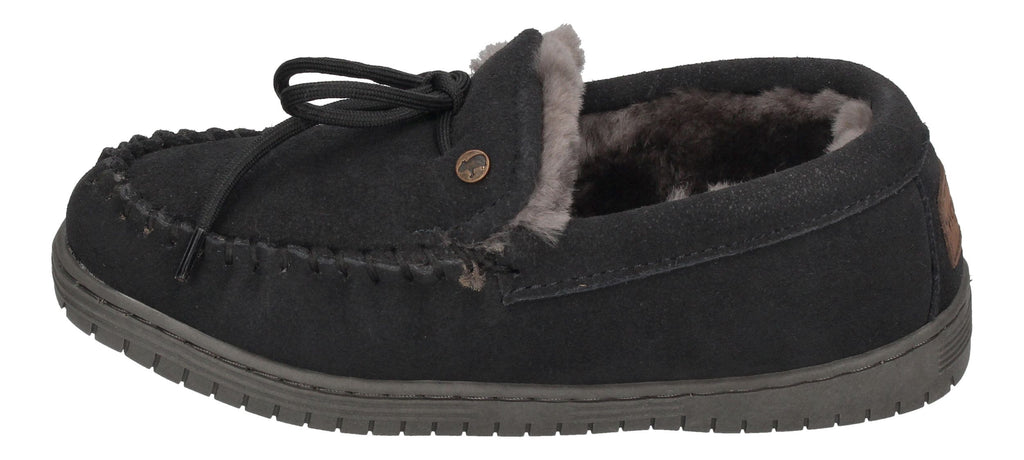 WARMBAT Damenschuhe Hausschuhe KOALA SUEDE - charcoal
