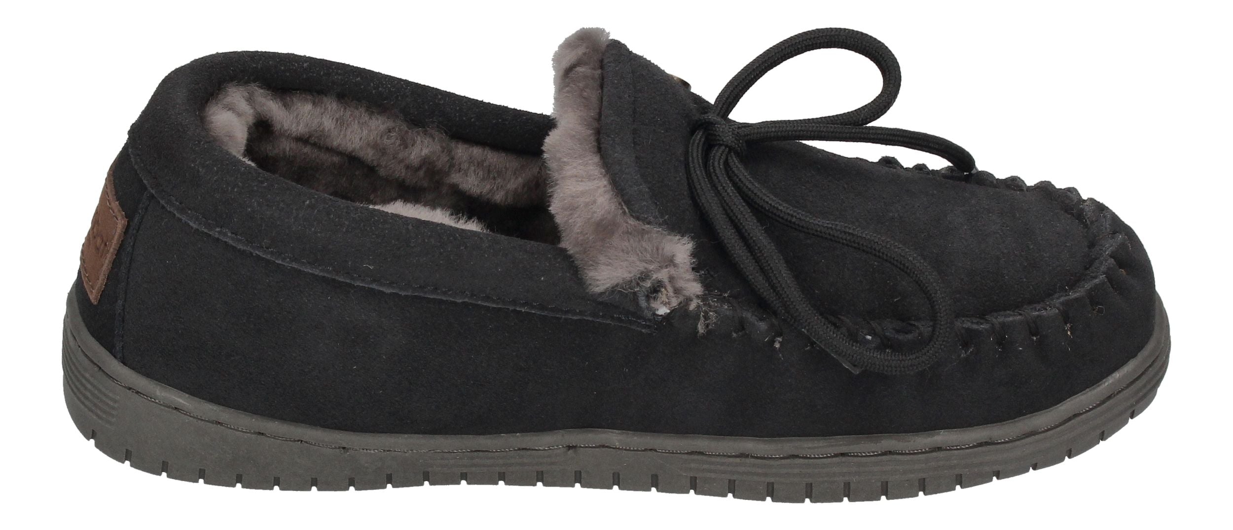 WARMBAT Damenschuhe Hausschuhe KOALA SUEDE - charcoal