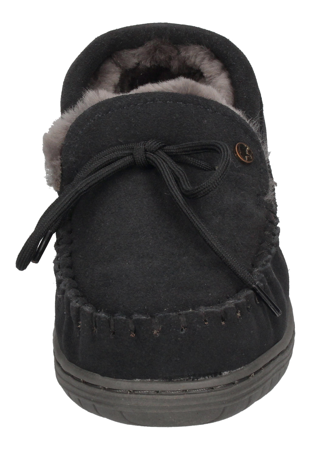 WARMBAT Damenschuhe Hausschuhe KOALA SUEDE - charcoal