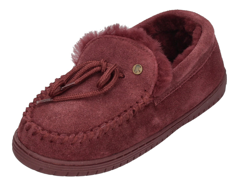 WARMBAT Damenschuhe Hausschuhe KOALA SUEDE - port-0
