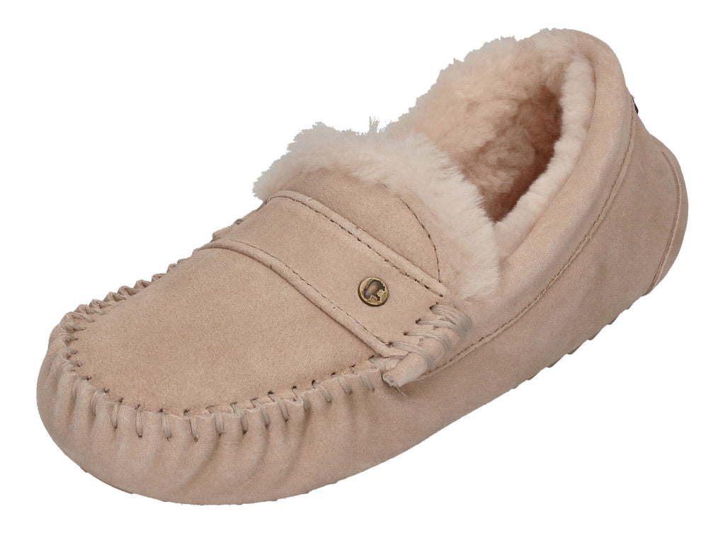 WARMBAT Damenschuhe Hausschuhe NOWRA SUEDE - blush