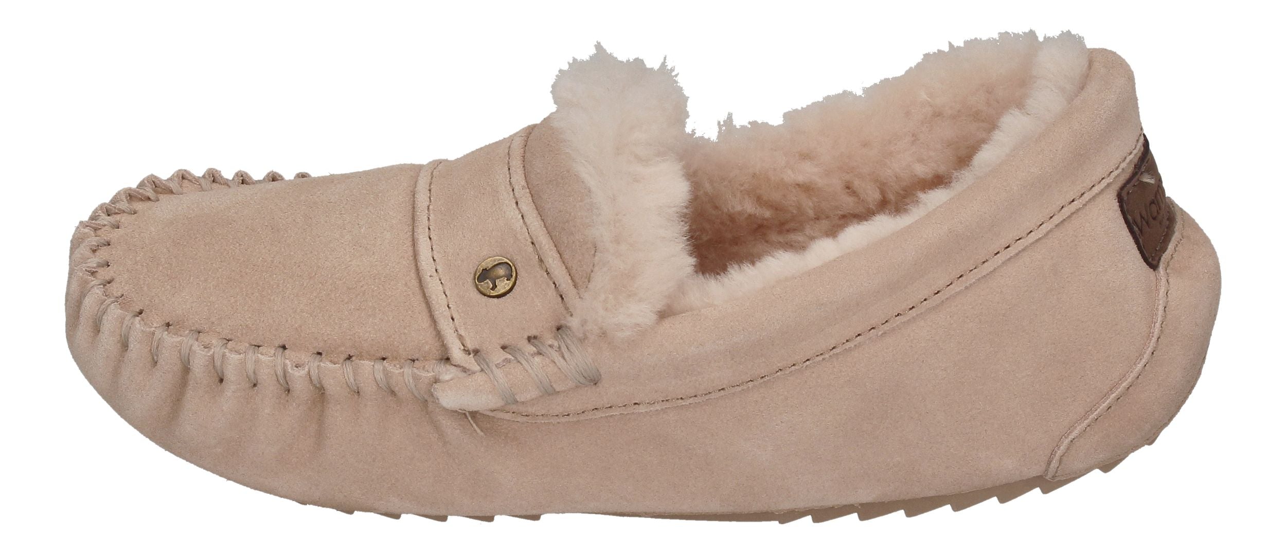 WARMBAT Damenschuhe Hausschuhe NOWRA SUEDE - blush