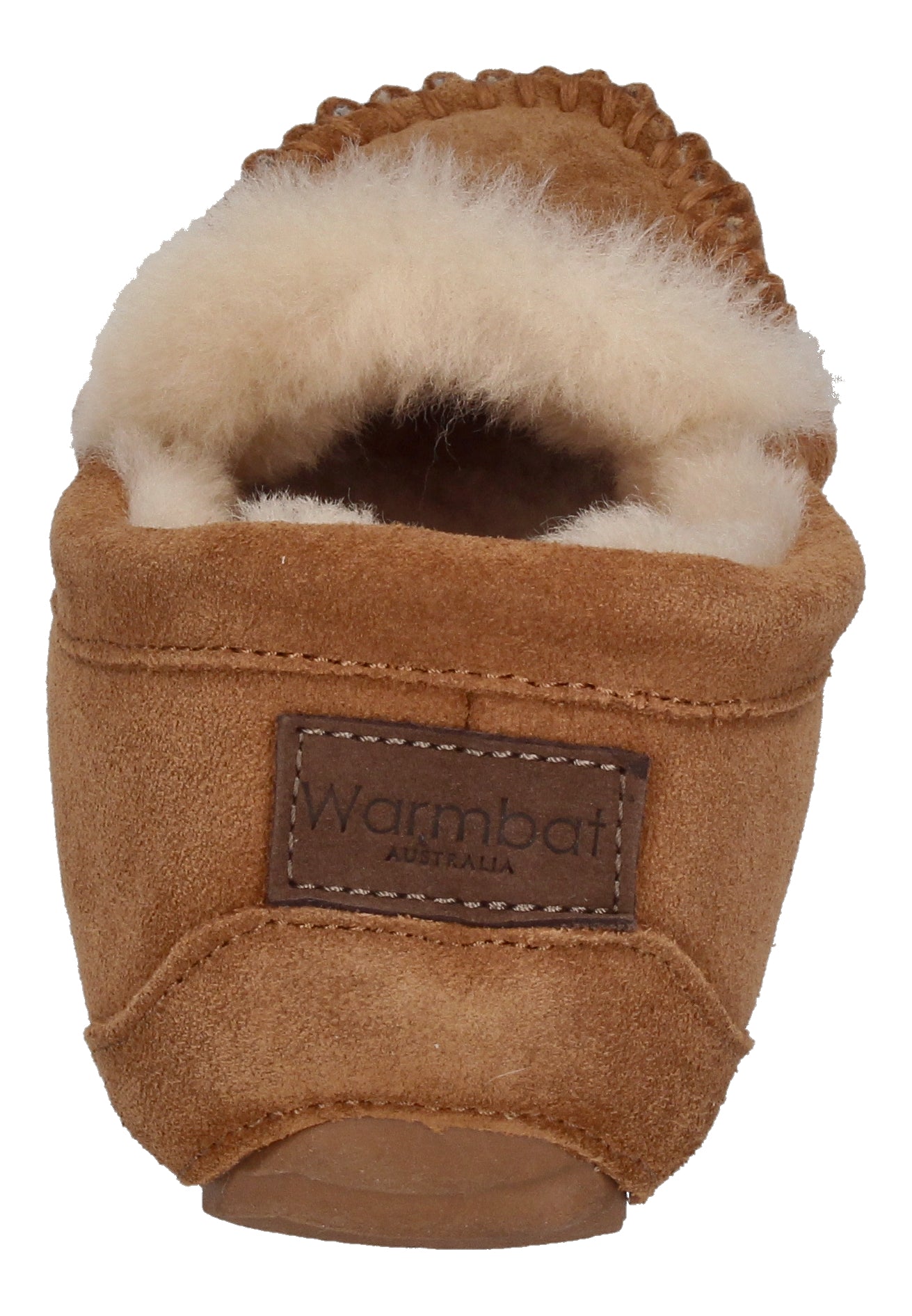 WARMBAT Damenschuhe Hausschuhe NOWRA SUEDE - cognac