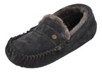 WARMBAT Damenschuhe Hausschuhe NOWRA SUEDE - charcoal