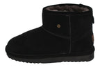 WARMBAT Damenschuhe Schaffell Booties WALLABY - black-1