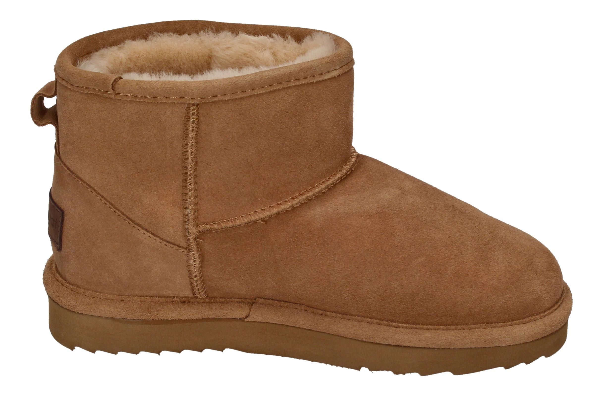 WARMBAT Damenschuhe Schaffell Booties WALLABY - camel-3