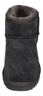 WARMBAT Damenschuhe Schaffell Booties WALLABY - charcoal