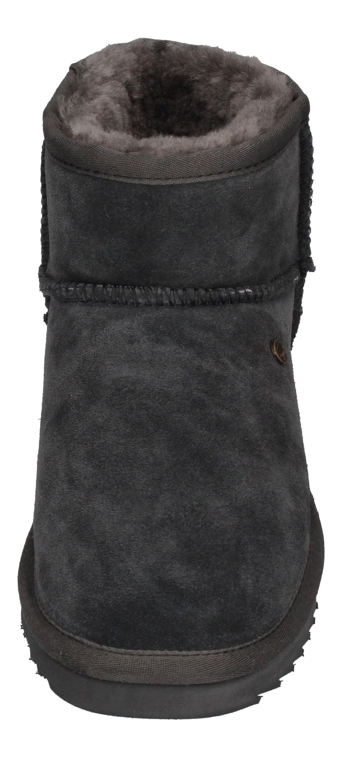 WARMBAT Damenschuhe Schaffell Booties WALLABY - charcoal