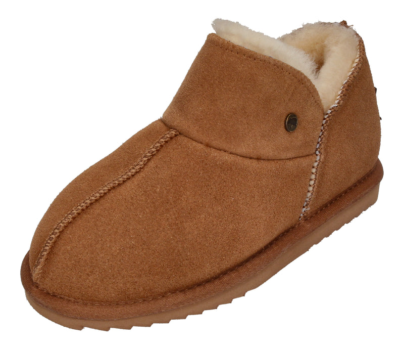 WARMBAT Kinderschuhe Schaffell Booties WILLOW - cognac-0