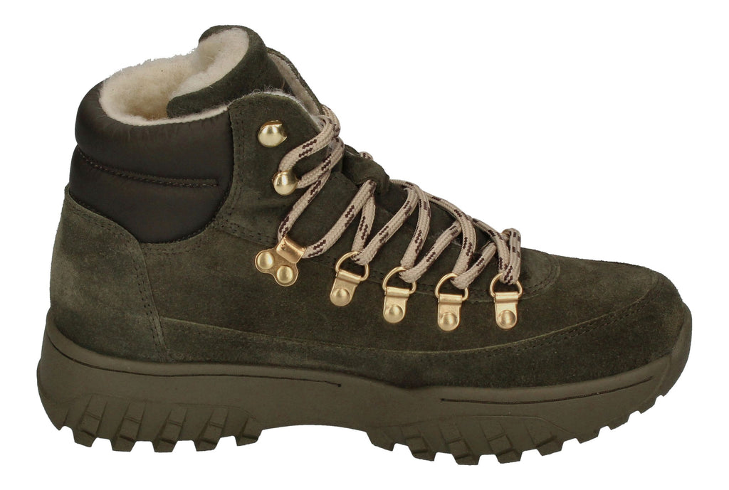 WODEN Damen Boots - IRIS TRACK SUEDE - moss-3