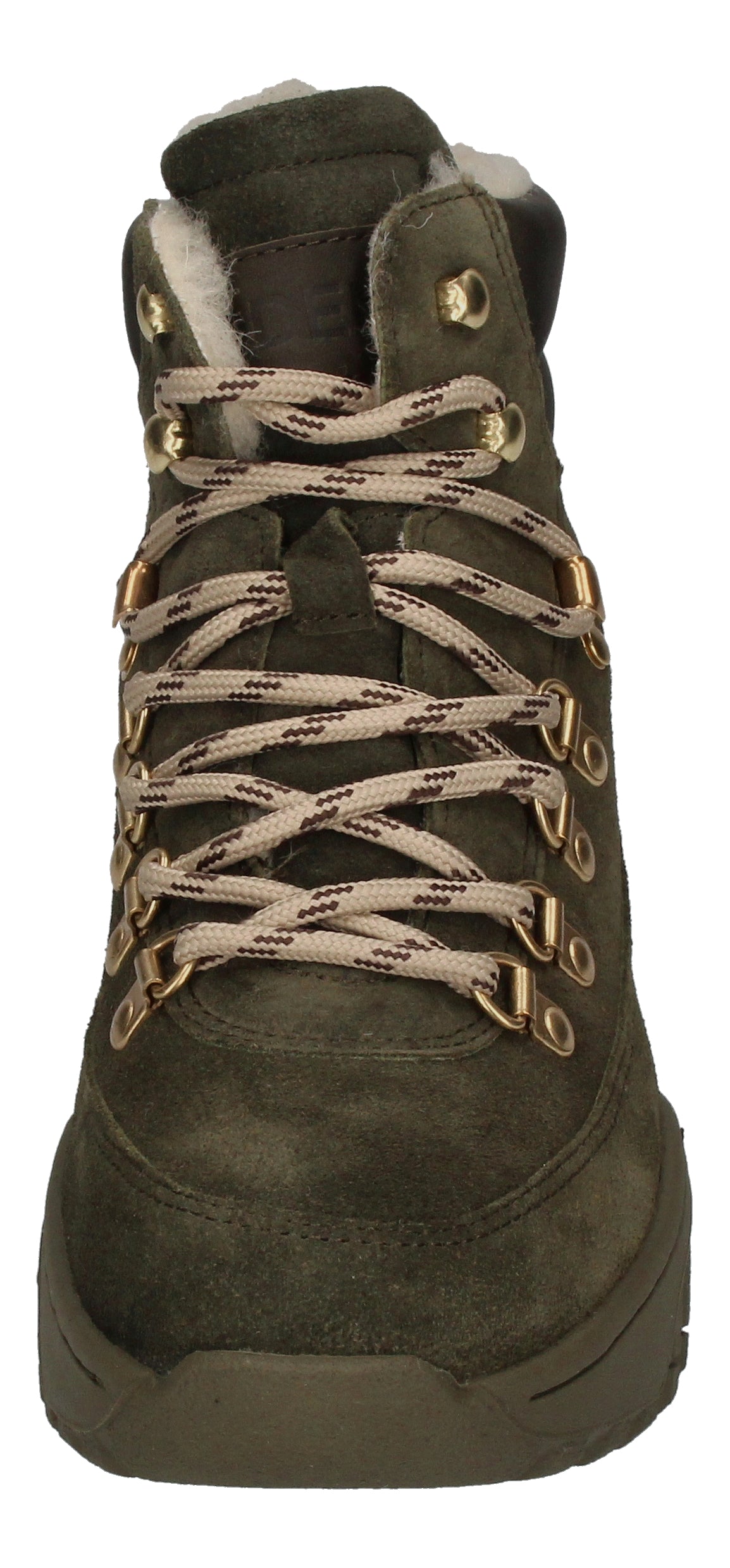 WODEN Damen Boots - IRIS TRACK SUEDE - moss-2