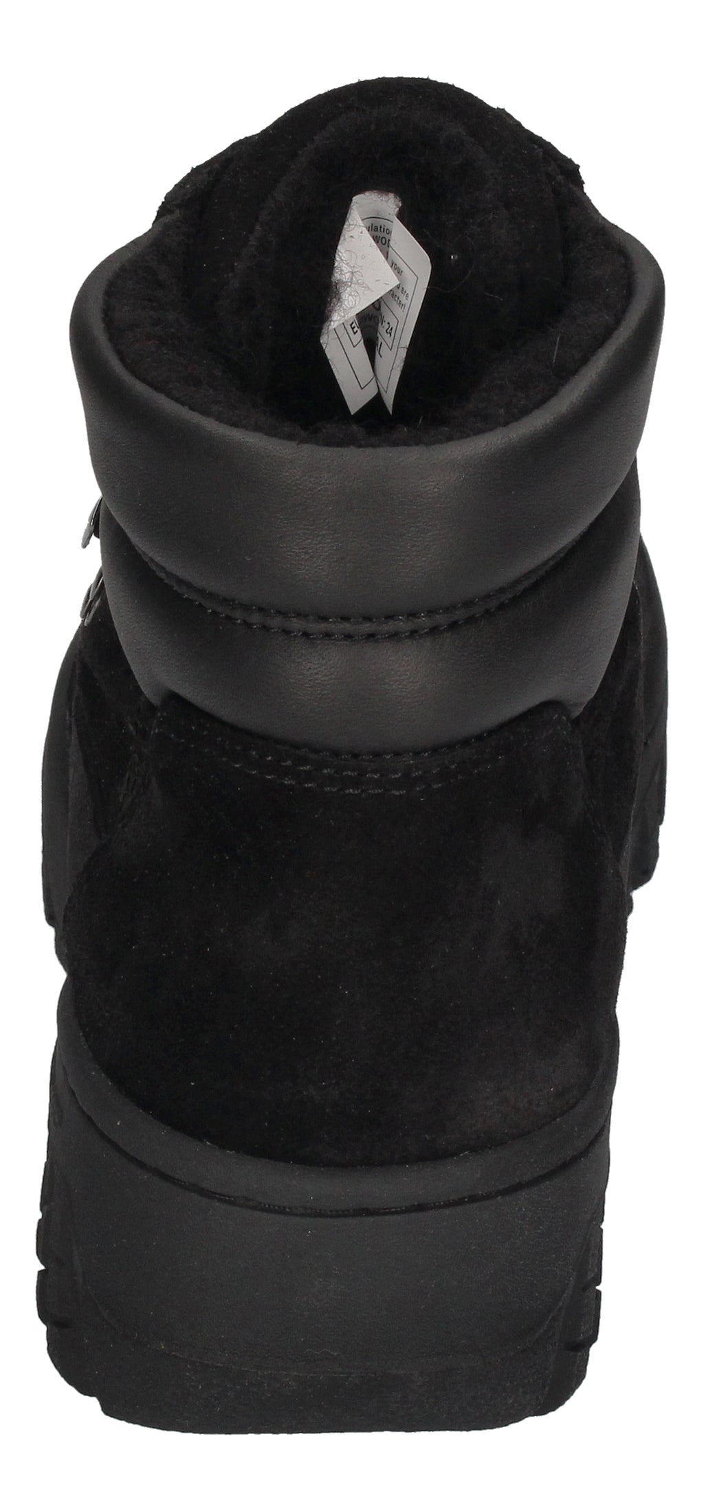 WODEN Damen Boots - IRIS TRACK SUEDE - black-4