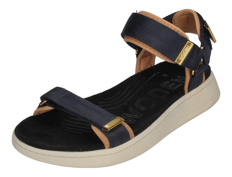 WODEN Damenschuhe Sandalen - LINE WL926 - dark navy-0