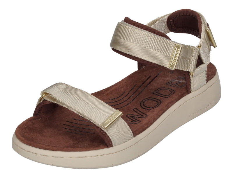 WODEN Damenschuhe Sandalen - LINE WL926 - ivory-0