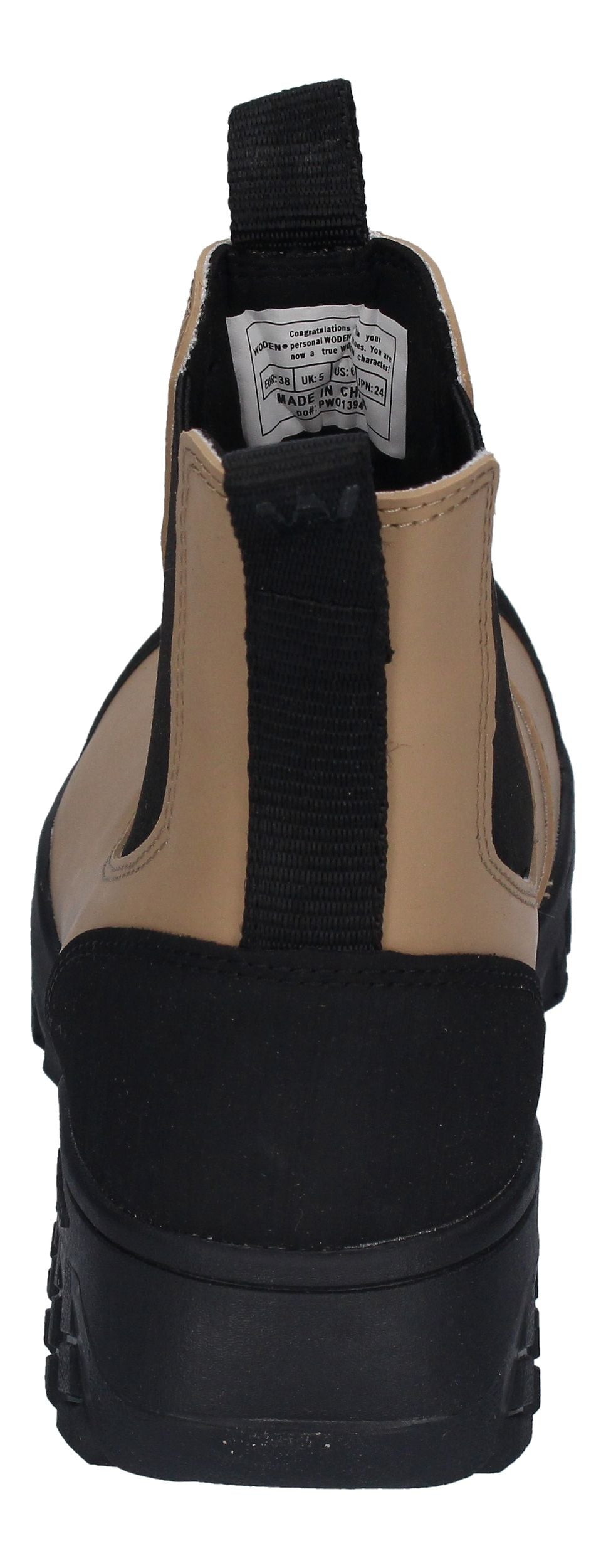 WODEN Damen Gummistiefel MAGDA TRACK WATERPROOF mocha-4