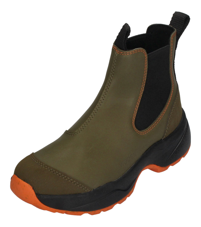 WODEN Damenschuhe Gummistiefel SIRI WATERPROOF - olive-0